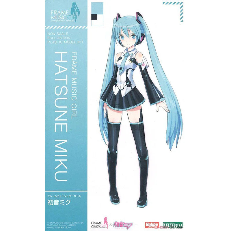 Original FRAME ARMS GIRL FG059 HATSUNE MIKU Anime Action Figure Assembly Model Toys Collectible Model Dolls Gifts for Children