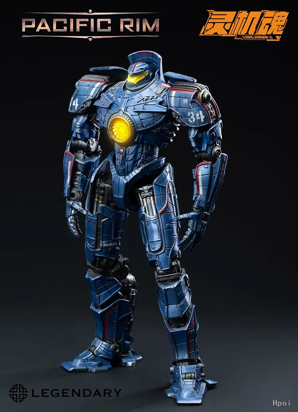 【UA】Memory Toys Ling Ji Hun Pacific Rim GIPSY DANGER Figur Modell Spielzeug Geschenk