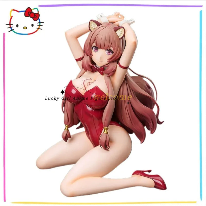 '+++In Stock Original FREEing The Rising of The Shield Hero Raphtalia Bunny Classic Collection Anime Model Figure Toys Dolls