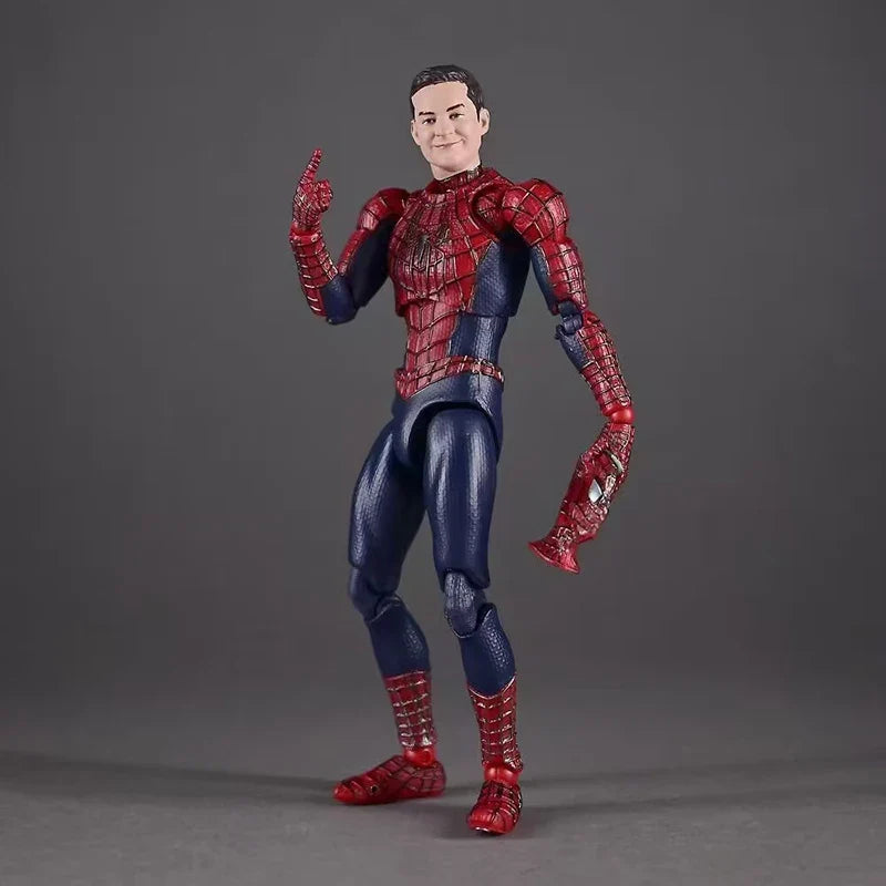 MAFEX No.241 Toby Maguire Spider-Man Action Figure - High-Quality Collectible Friendly Neighborhood Theme Toy Model