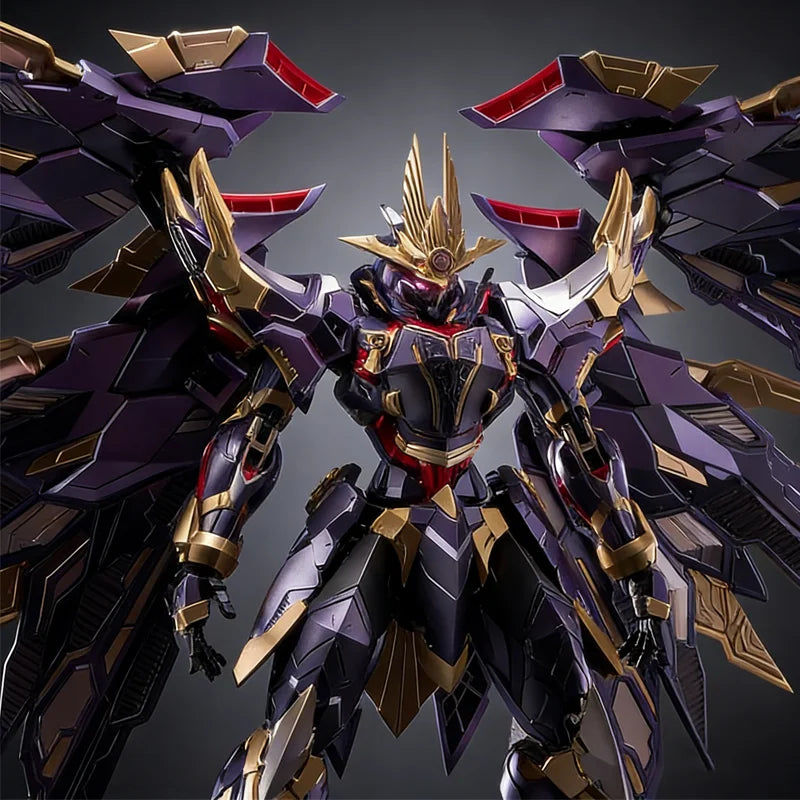 Scale Hot General Mighty General Series Alloy Painted Finished Product Magnetic - Attached Armor Mecha Model Action Figure Gift