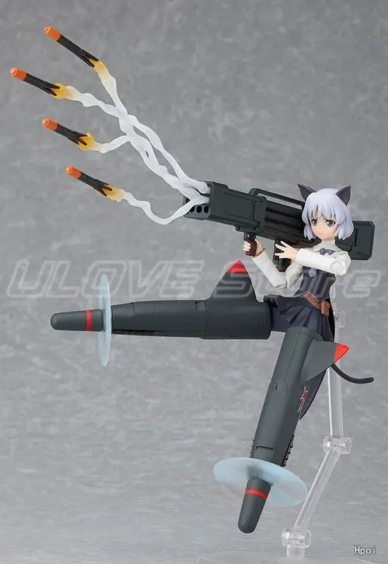 Original Max Factory Figma#142 STRIKE WITCHES Action Figures Models Collection
