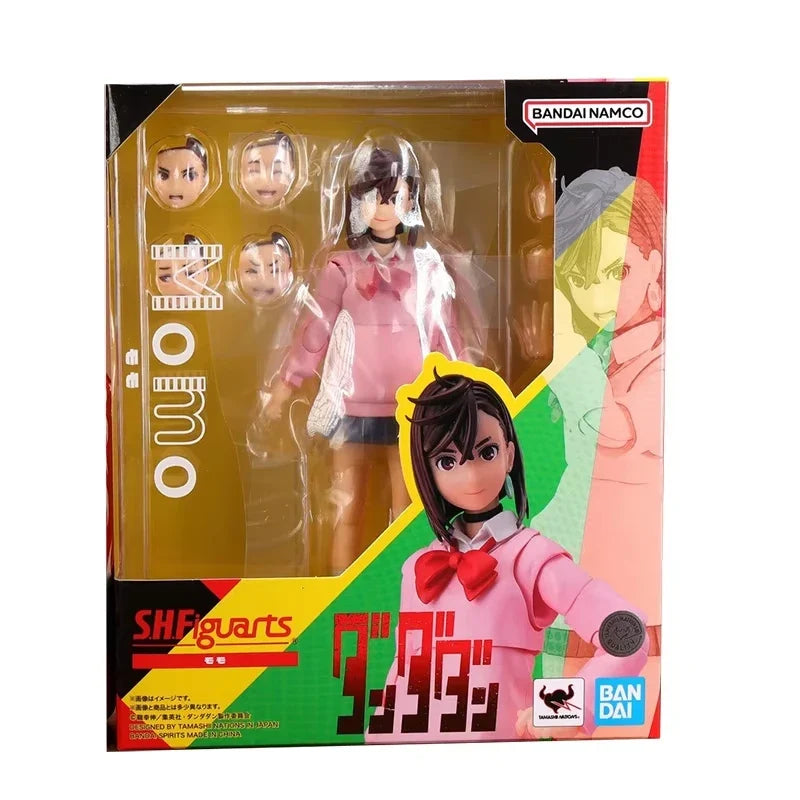 Bandai original genuine SHFiguarts SHF DANDADAN MOMO&Okarun (transformed) anime action figure collectible model toy gift Kids