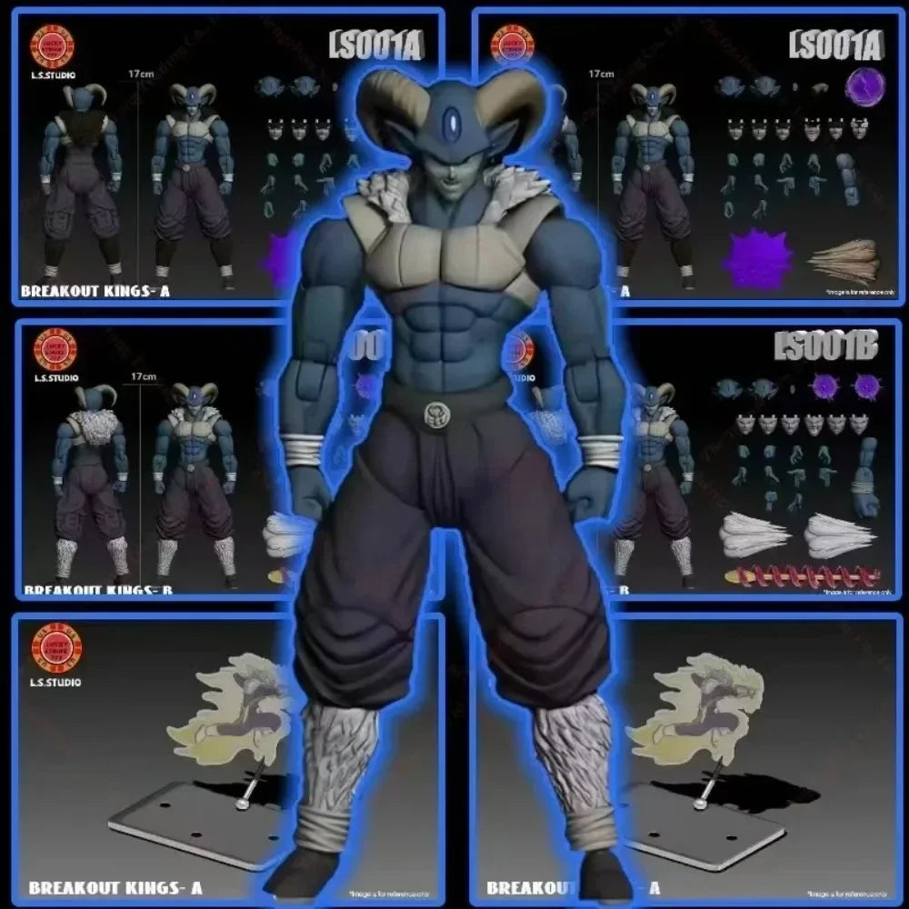 New LS L.S.Studio Dragon Ball Super Moro Figure Breakout Kings A B Ver. Anime Action Figures  Model Toys Customized Collection