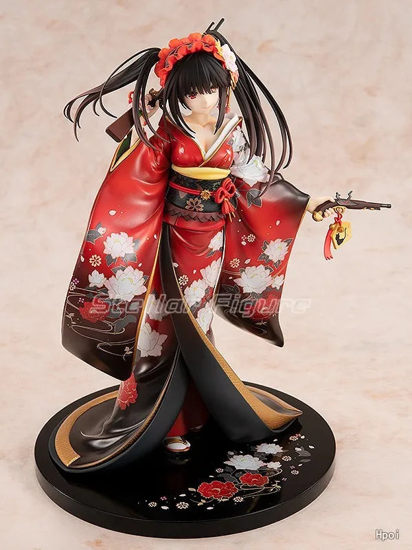 【SF】In Stock Original KADOKAWA GSC KDcolle Date A Live Kurumi Tokisaki 1/7 Scale Figures Model Collection Anime