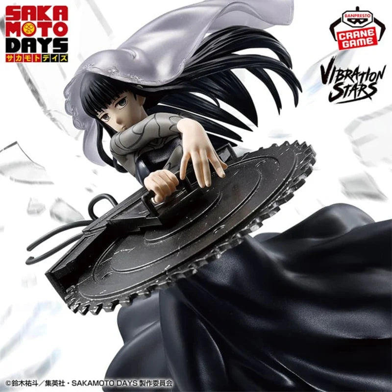 in stock BANDAI BANPRESTO SAKAMOTO DAYS VIBRATION STARS Osaragi 17CM Action Figure Anime Model Collections Ornaments Toy Gift