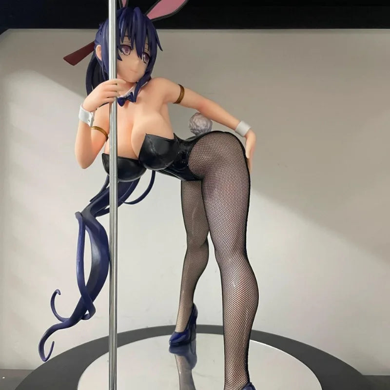 In Stock 100% Original High School DxD Himejima Akeno Bunny Ver Figure Model Ornaments Collection Gift Toy