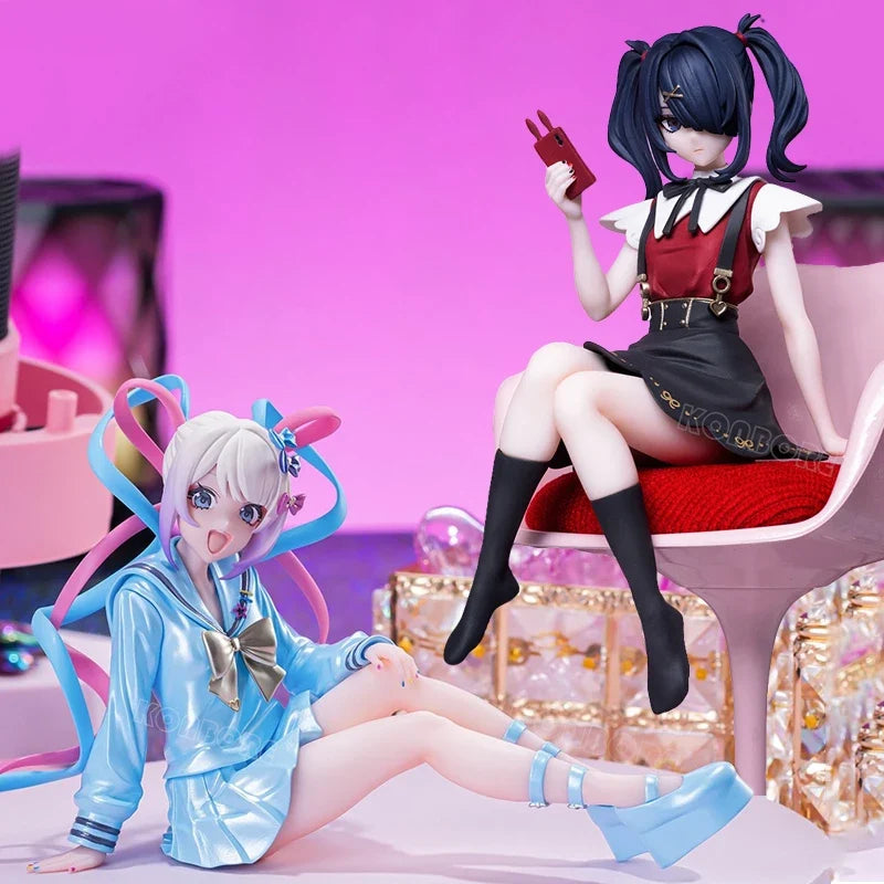 NEEDY STREAMER OVERLOAD OMGkawaiiAngel chan Anime Girl Figure Ame-chan Action Figure Super Ten-Chan Figures Model Doll Toy Gifts