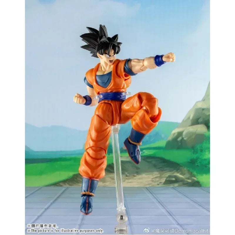 Dragon Ball Figure S.h.figuarts Martialist Goku Anime Figures Demoniacal Fit Shf Goku 3.0 New Body Toys Mobile Figurine Gifts