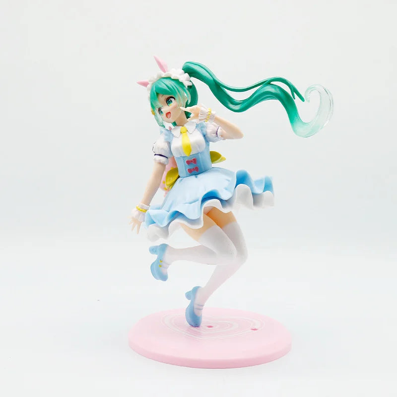Hatsune Miku Fairy Tale Princess Handmade Anime Future Sweet and Cute Girls Anime Peripheral Model Bedroom Desktop Decoration