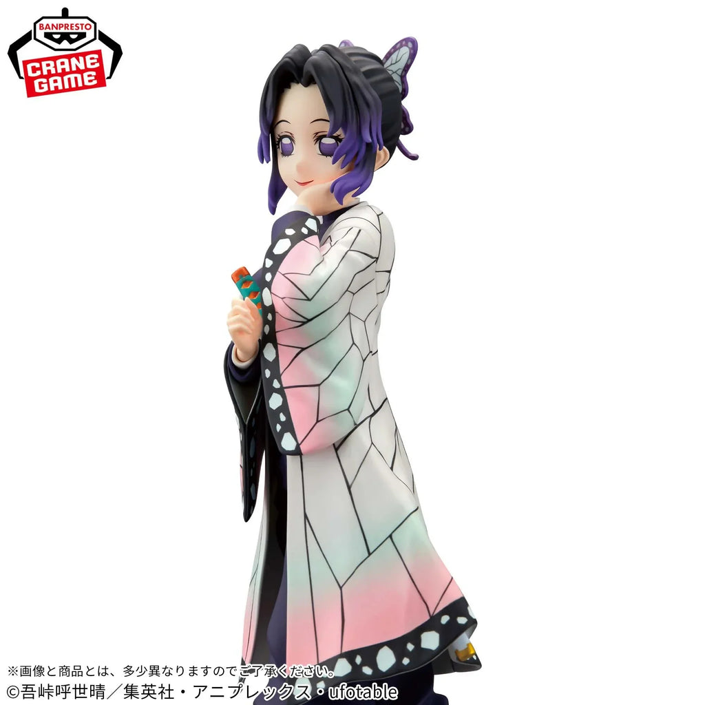 In Stock Original BANPRESTO GLITTER&GLAMOURS Demon Slayer Shinobu Kocho Figure Anime Model Genuine Boxed Toy