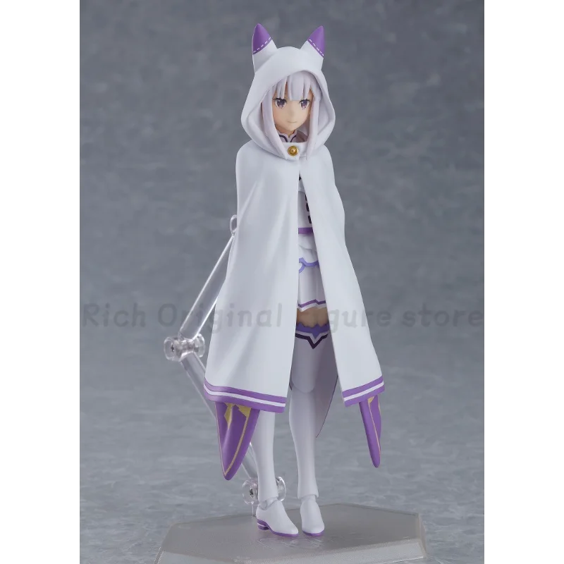 【In Stock】Original Max Factory Figma#419 Re: ZERO - Starting Life in Another World - Emilia Anime Action Figure Model Ornaments