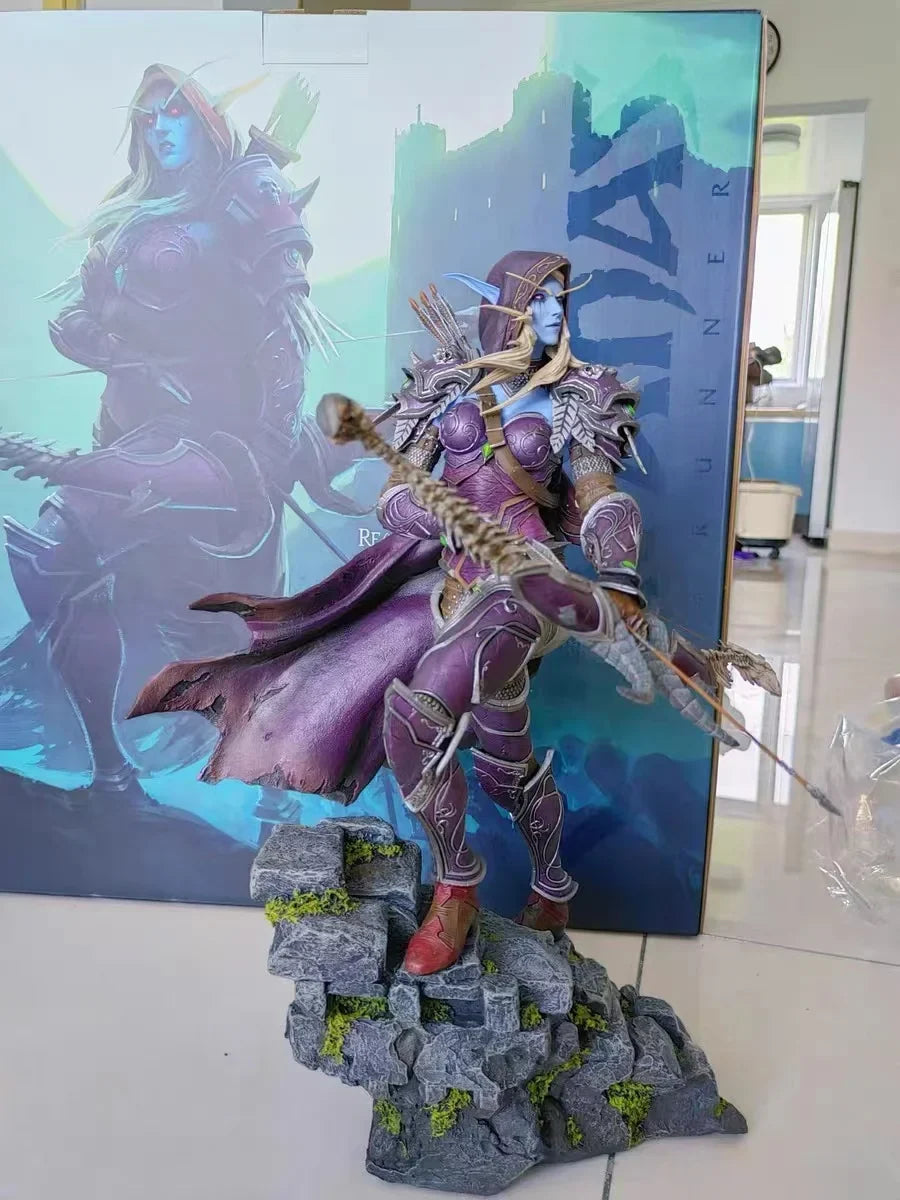 Official 1/4 Windseeker Sylvanas Windrunner Statue Figure Model 45cm BXYS001 Original