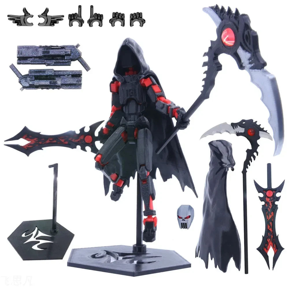 Death/Swordsman/Wukong Movable Lucky 13 Action Figure Titan 13 Action Figures T13 Multi-Jointed Nova 13 Action Figure Dummy