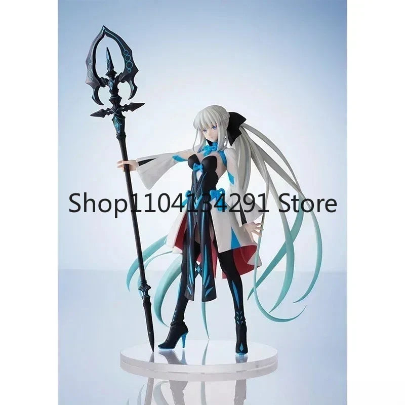 Original ANIPLEX Fate/Grand Order Berserker Morgan 21CM PVC Anime Figure Collectible Model Birthday Gift Toy