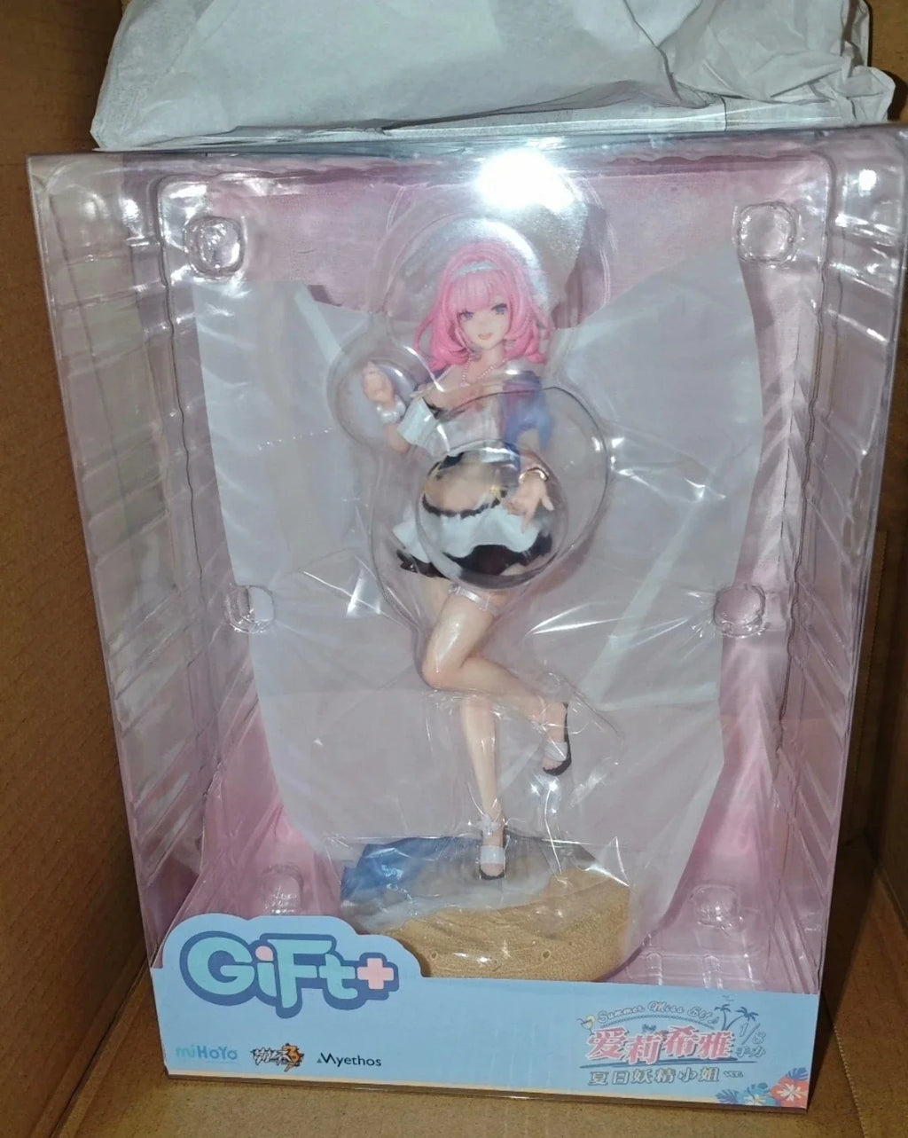 New in Stock Myethos Honkai Impact 3 Gift+ The Best Woman in The World Alicia Miss Summer Fairy 1/8 Figure