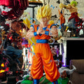 30cm Dragon Ball Anime Figure Super Saiyan Goku Model Dolls Trend Action Figures Collectible Toy Desktop Accessorie Gifts