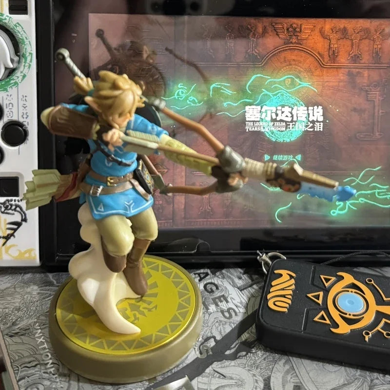 Genuine Amiibo Tears Of The Kingdom Twilight Princess Amiibo Link Ganon Figure Nfc Anime Figures Statue Christmas Gifts Toy