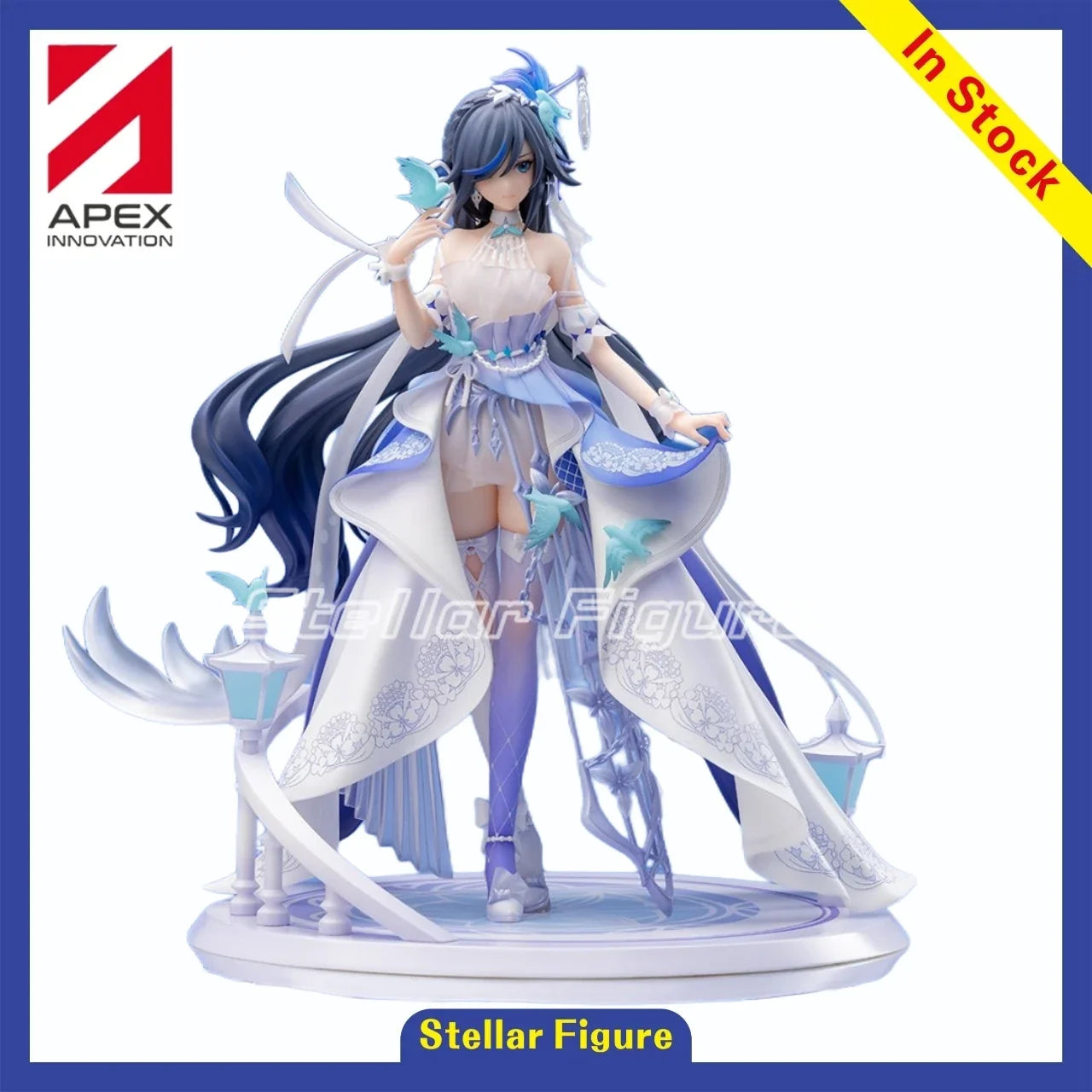 【SF】In Stock APEX-TOYS MiHoYo 3 Fu Hua 1/8 Ratio Figures Animation Collection Toys