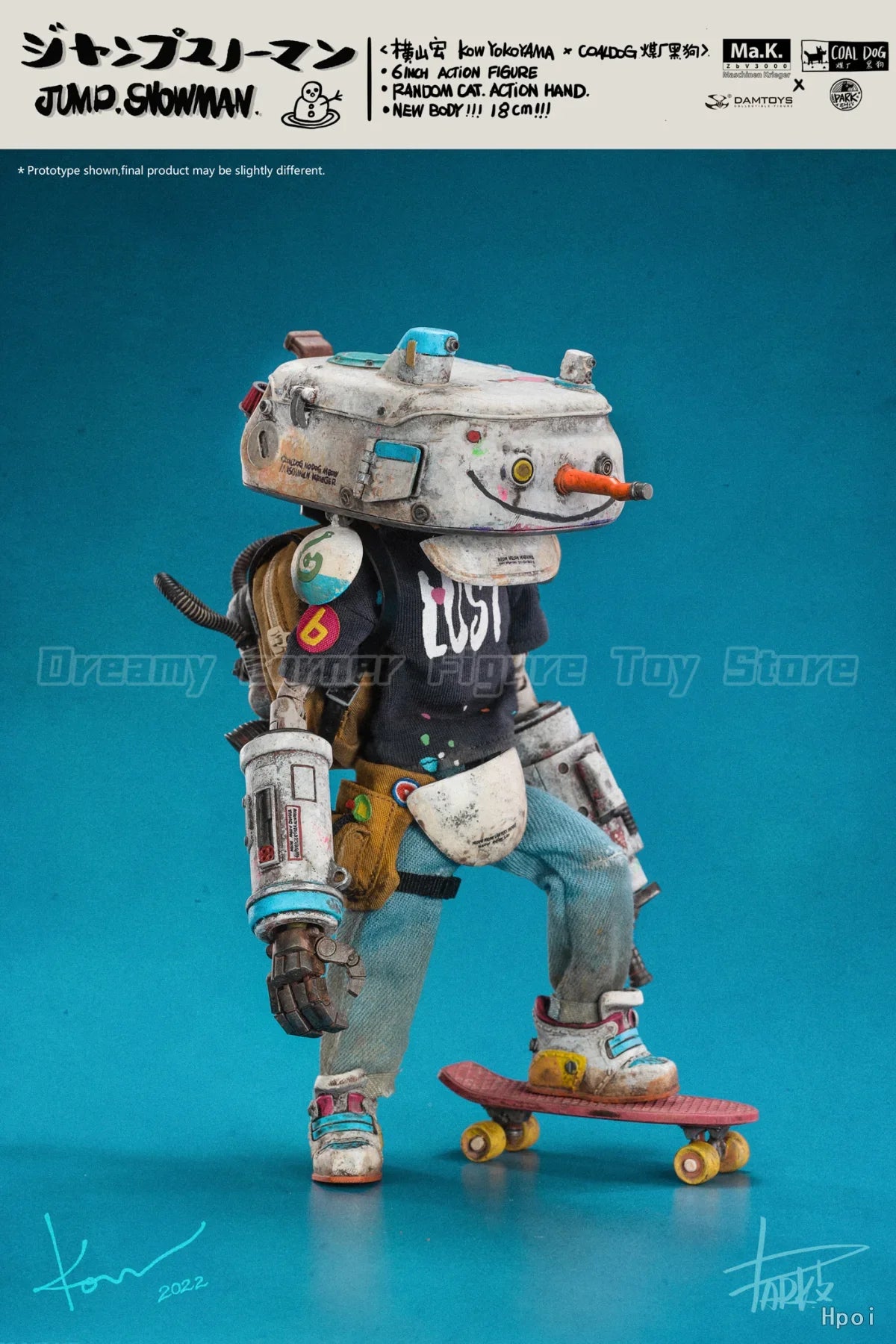 【In Stock】Original DAMTOYS CoalDog JUMP SNOWMAN 1/6 Action Figure Toy Model Collection