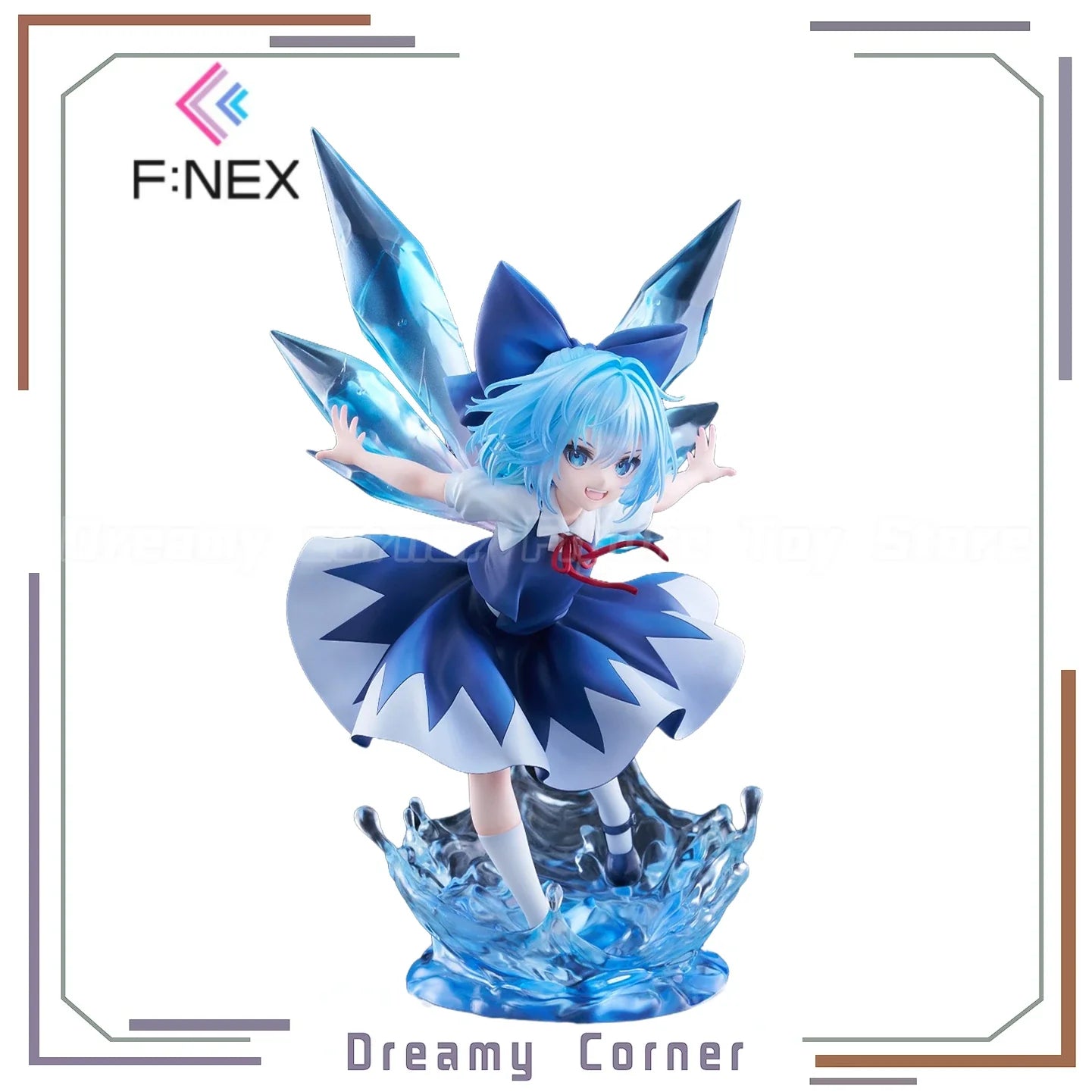 【In Stock】Original F:NEX Project Chiruno 1/7 Scale Figure Toys Model Ornaments Collection