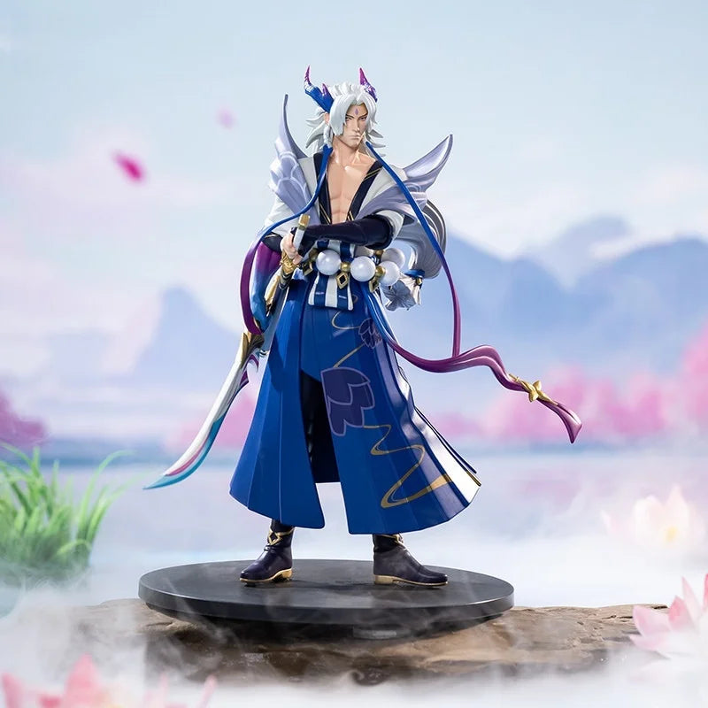 In Stock League Of Legends Lol Soul Lotus Yone Anime Action Figure Pretty Classic Charm Collectible Gift Series Ornaments