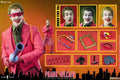 Auf Lager Mars Toys MAT013 1/6 Scale Prank Villain Pink Clown 1966 Komplettset 12'' Männliche Solider Actionfigur Modell Spielzeug