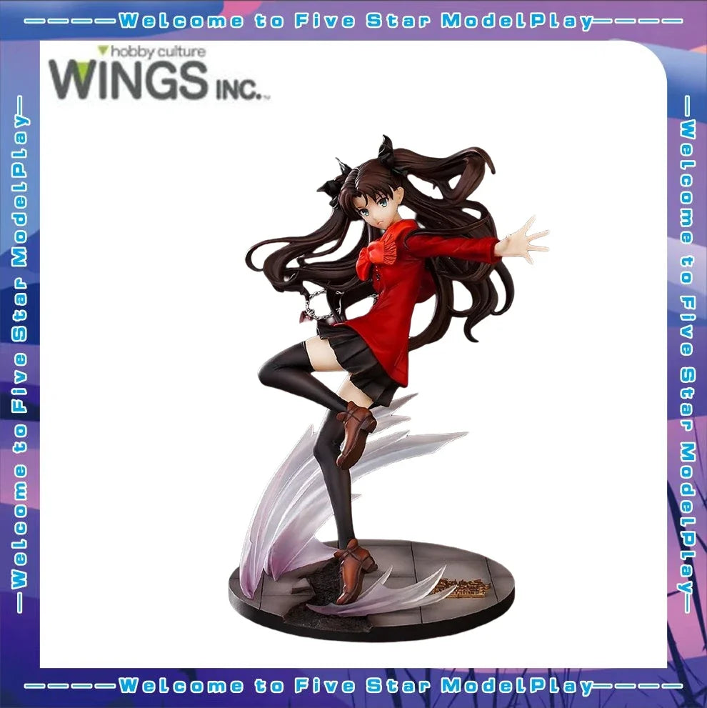 【FS】 In stock WINGS INC. Fate/Stay Night Unlimited Sword System Tohsaka Rin Scale 1/7 Figure Toy Model Gift
