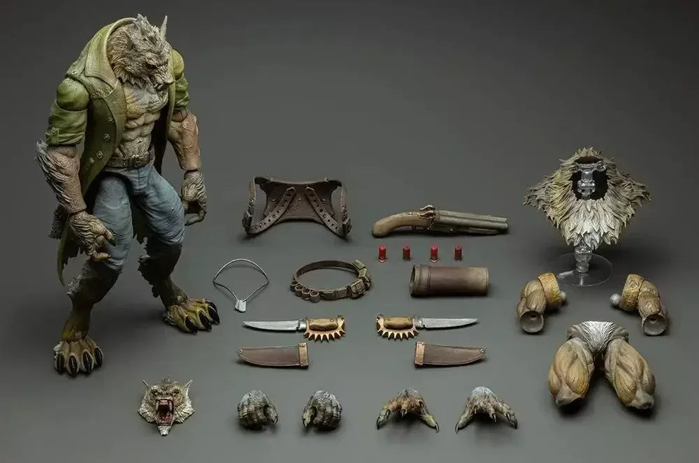Craftsman's League Furui White Tiger Hermit Old Man White Werewolf William Crocodile Rabbit Panda Yin and Yang can be done
