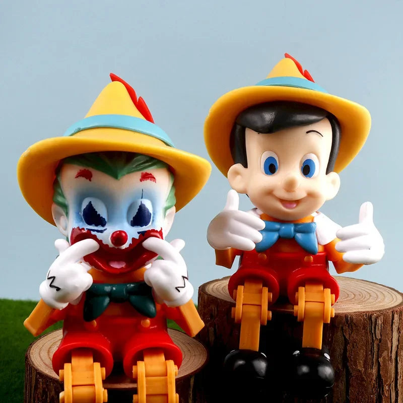 Crayon Shin-chan Cos Pinocchio The Joker Action Figure Toys Anime Shin Chan Figuras Manga Figurine Collection Model Doll Gift