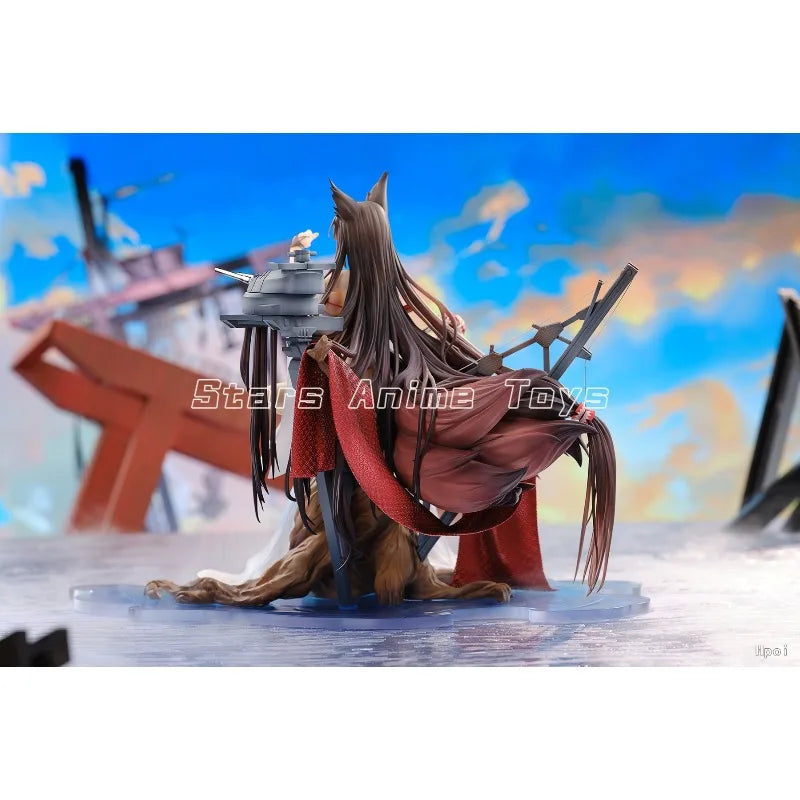 Original APEX-TOYS Azur Lane IJN Amagi Walking Water Jinglian 1/7 Animation Figures Ornaments Collection