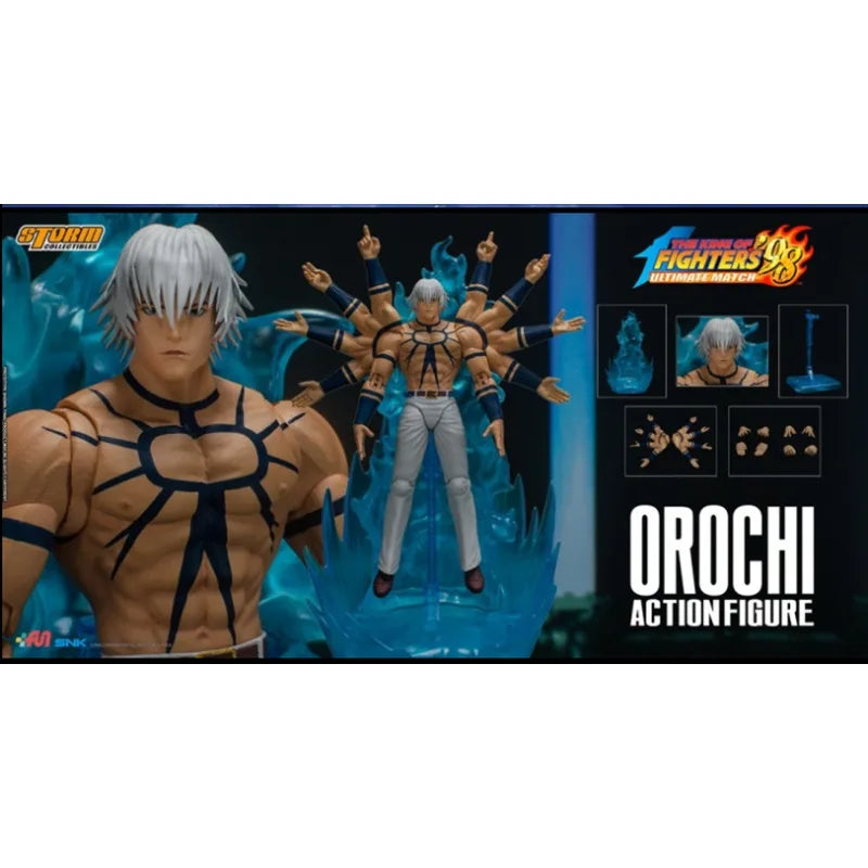 New Storm Toys Original 1/12 King of Fighters 98 Orochi Special Color Snake SKKF04 Game Mobile Doll Model Handmade Toy Gift Spot