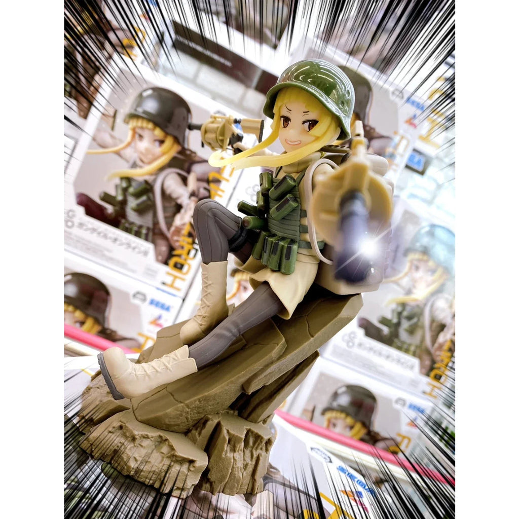 Sega Luminasta Sword Art Online Alternative Gun Gale Online Action Figure Official Fukaziroh Prize Collectible Japanese Version