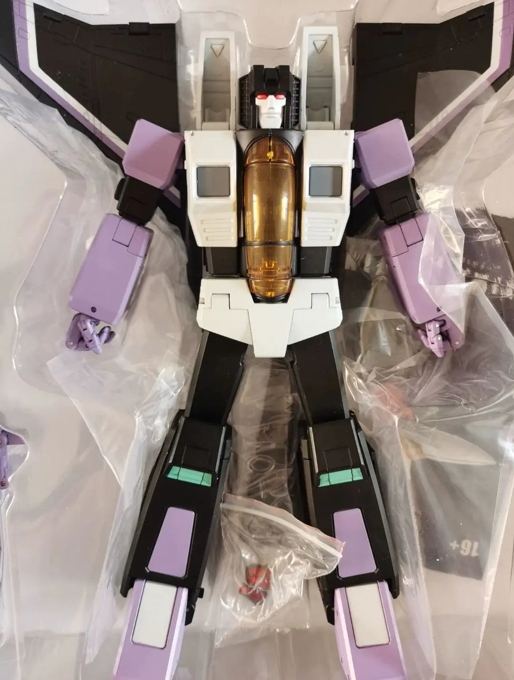 In Stock Transforming Toy Airplane Squad DS01R Purple Upheaval Action Figure Model Collectible Gift