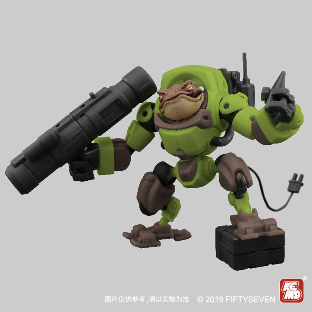 FIFTYSEVEN Number 57 No.57 Manhunter GRAVE FROG 1/24 Action Figures Puppet Armor Team Hunter Team Mecha Frog Kids Toy Gifts