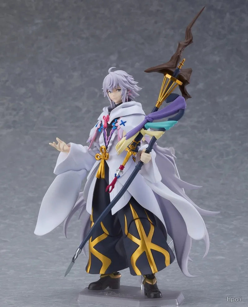 Original Max Factory Figma#479 Fate/Grand Order Merlin Anime Figure Model Toy Gift Collection