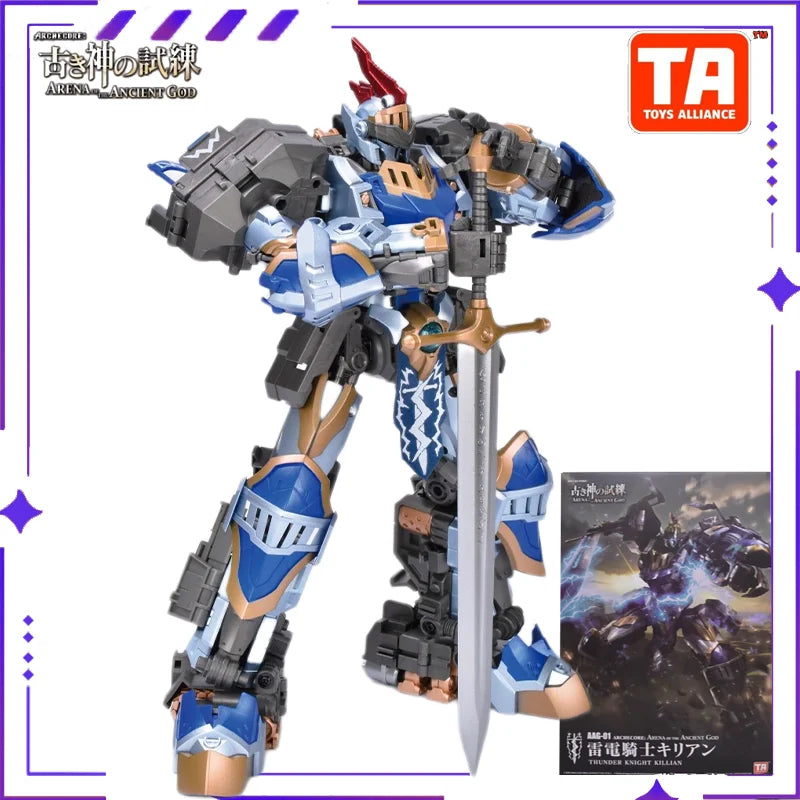 TOYS ALLIANCE Original AAG-01 Ancient God Trial Thunder Knight Qilion Mobile Mech Anime Mobile Doll Model Toy Mobile Joint Model