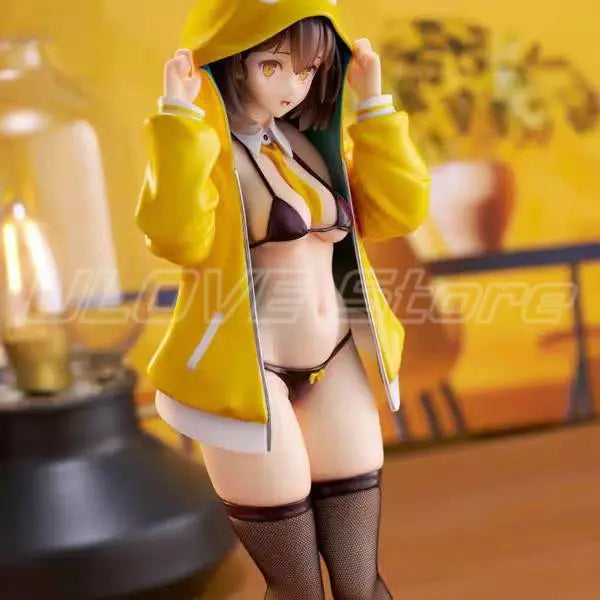 In Stock Original Love Koikoi Cherry Hinata Shy Rabbit Animation Figure Model Gift Toys Collection