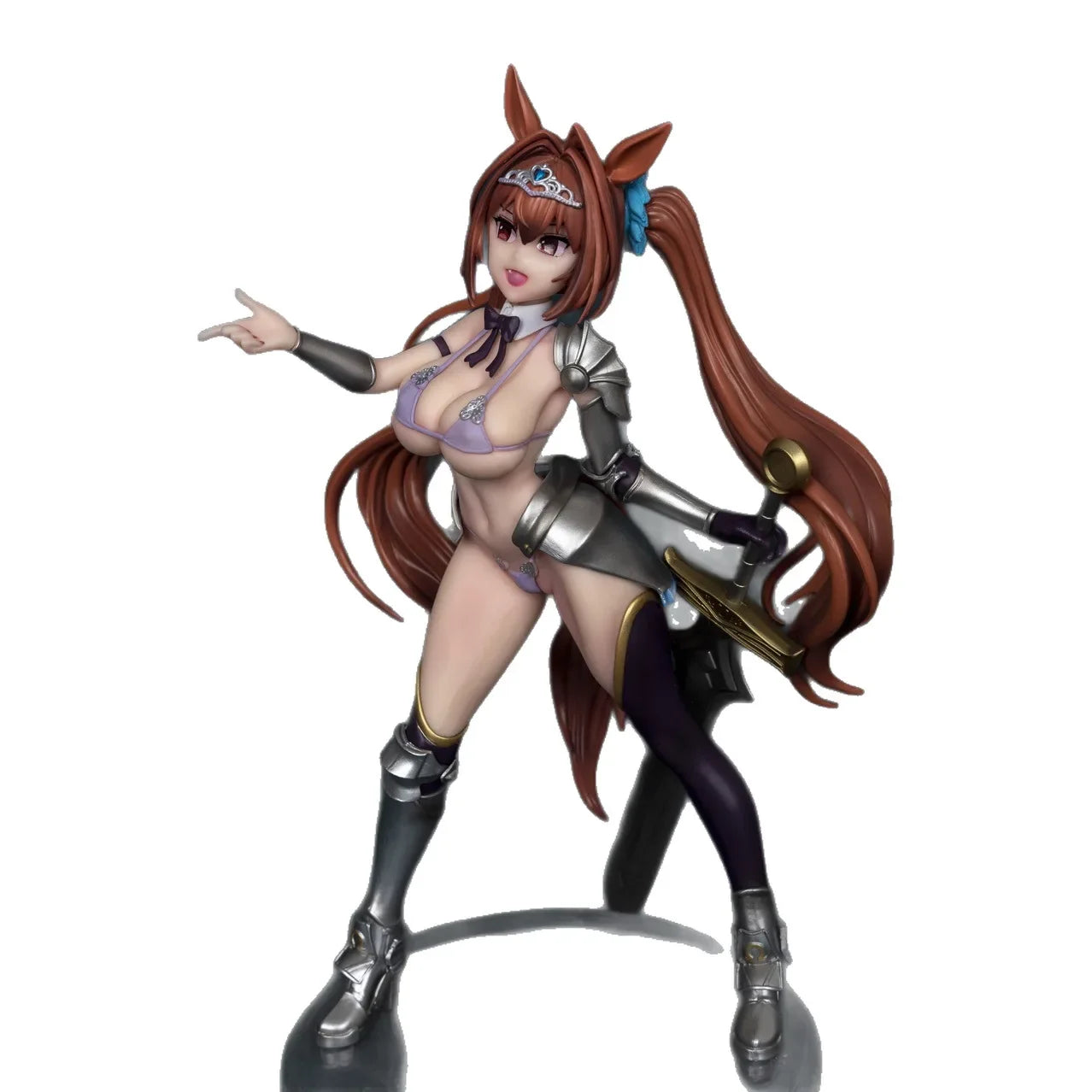 Yamato Chiji Golden Donghai Dihuang Pretty Derby Anime Girl Action Figure Hand-Painted Garage Kit Collectible for Adults