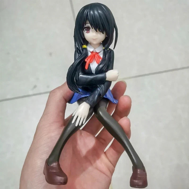 24cm KDcolle Date A Live Kurumi Tokisaki Anime Girl Figure Date A Bullet Yatogami Tohka Action Figure Adult Sexy Model Doll Toys