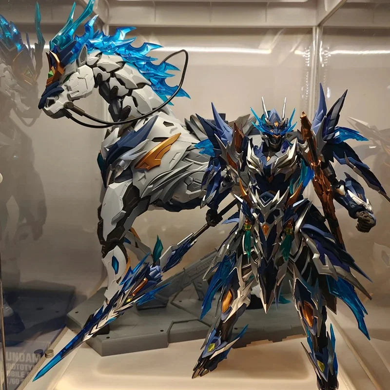 Zhao Yun Motor Nuclear Ultra-Mobile Guochuang Assembled Mecha Model With Mount Alloy Skeleton Highly Playable Collection