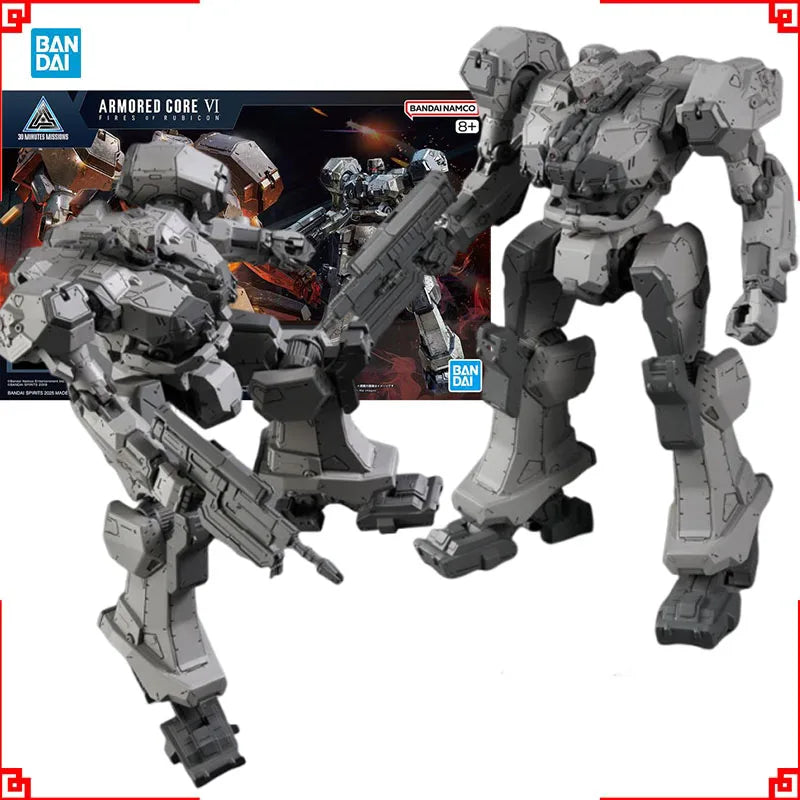 Bandai Armored Core 6 Model Kit 30MM MELANDER Action Figure Building Kit Collectibles Anime Figures Toys For Boys Gift
