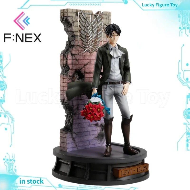 【Original】F:NEX MAPPA Attack on Titan The Final Season Levi Ackerman Birthday 1/7 Scale Figure Model