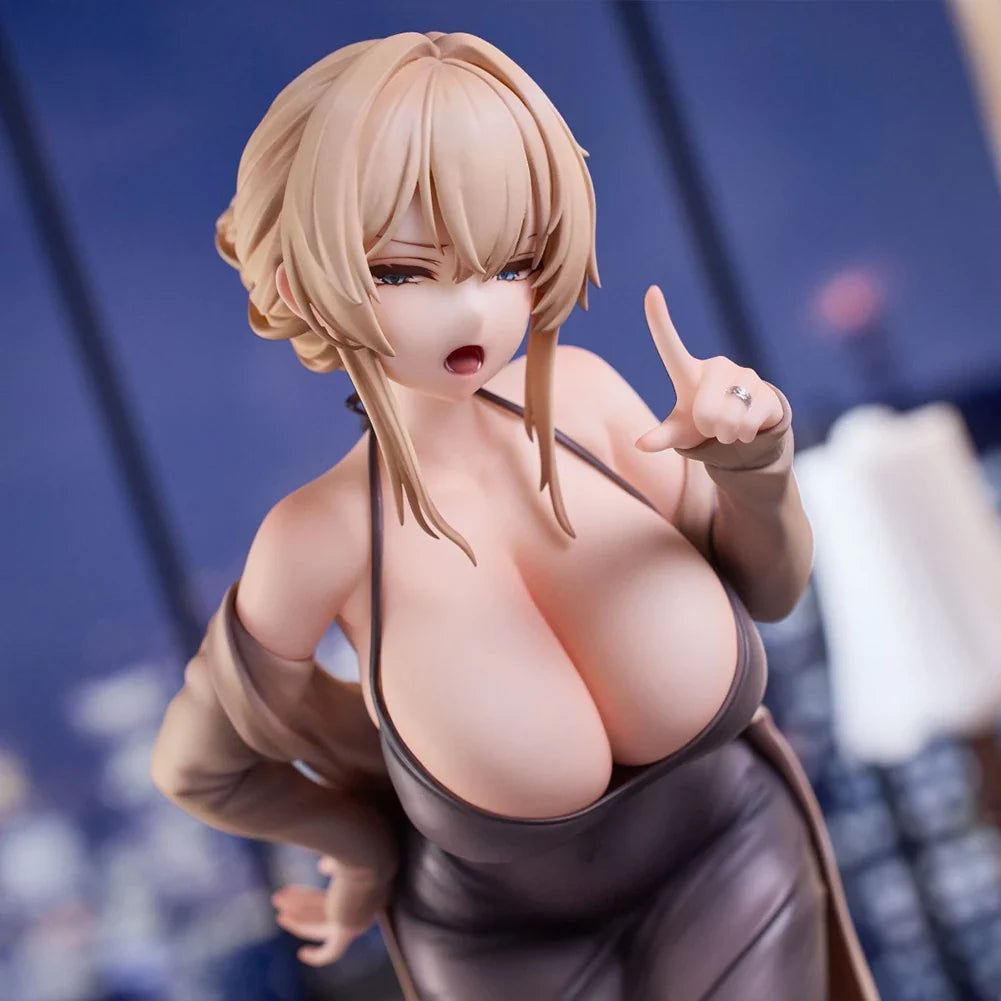 Original illustration figurine Erin action figure pajama version beautiful girl Erin figurine PVC model statue ornament toy gift