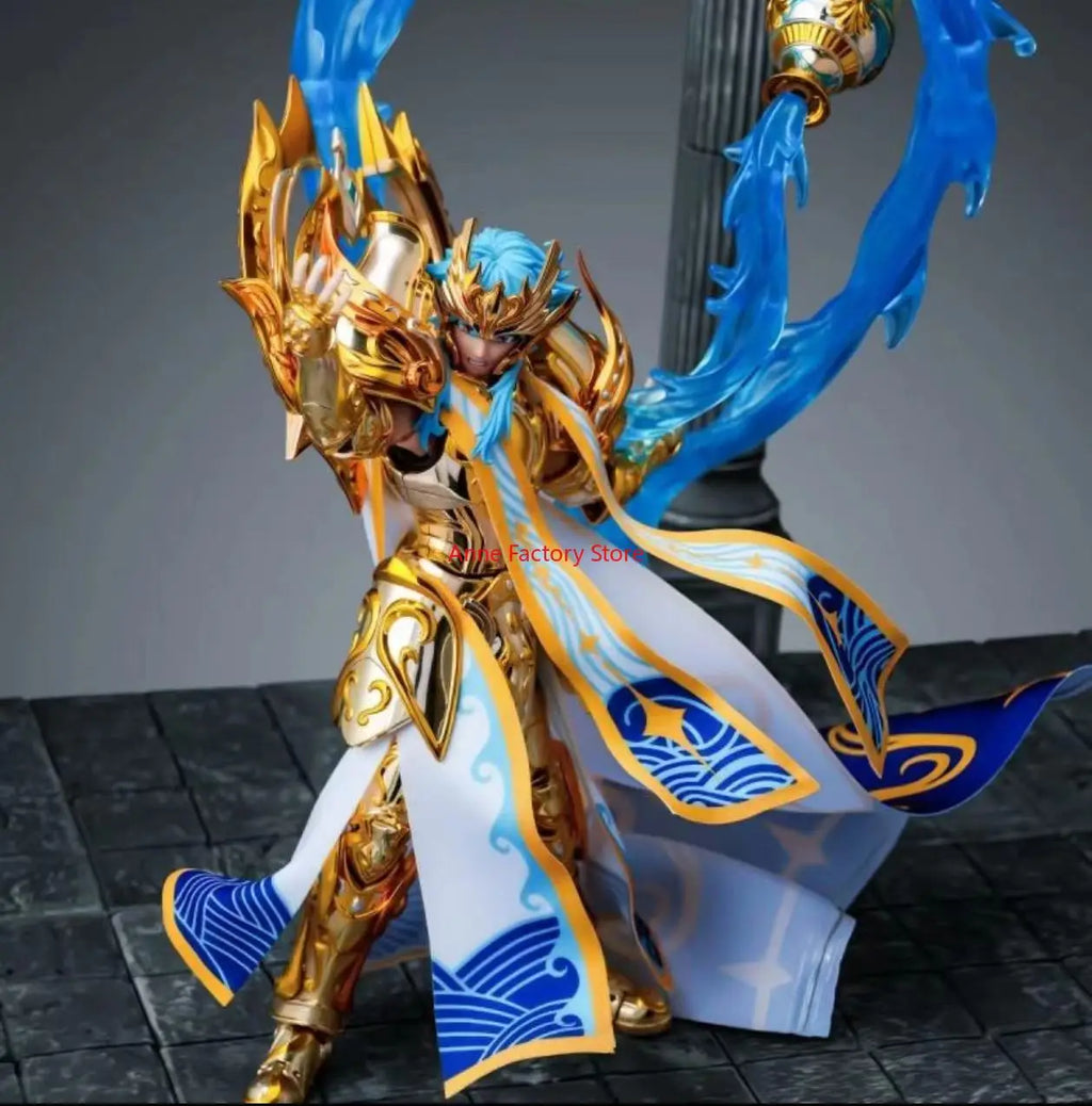Spot Goods Toypoint Saint Seiya Myth Cloth Soul of God SOG EX Aquarius Camus with Object Action Figure Knights of Zodiac TP