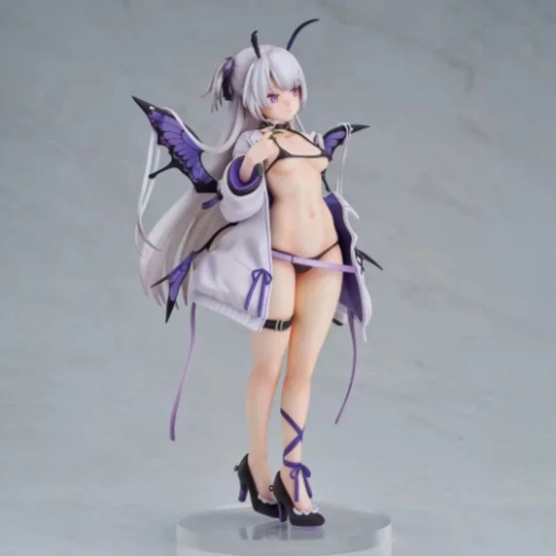 Anime Purple Butterfly Girl Figure Bechuania Figure beautiful Girl Action Figurine Model Statue Doll Collection Decor Adult Gift