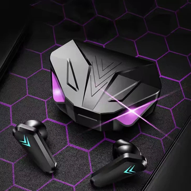 2pcs Bluetooth Earphones Wireless Headphone ENC-Calling Noise Cancelling Headset Low Latency HiFi Stereo Game Handsfree Earphone