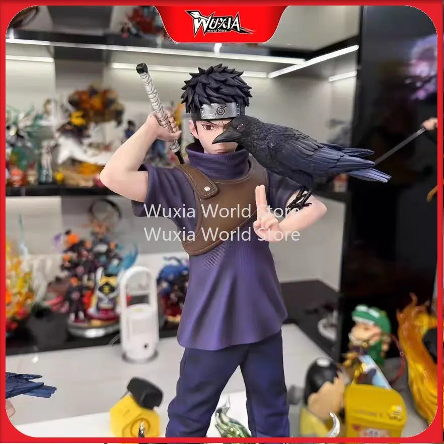 30cm Height Uchiha Shisui Figure NARUTO Anime Figures Collection Model PVC Desktop Ornament Decorations Best Gifts for Childrens