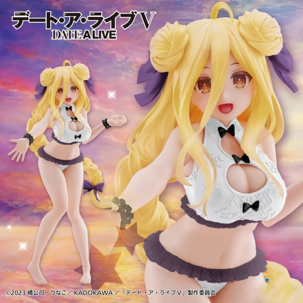 In Stock Taito Original Genuine Anime Date A Live V Hoshimiya Mukuro Coreful Figure Swimsuit Ver Renewal 18cm Model Toy Figures