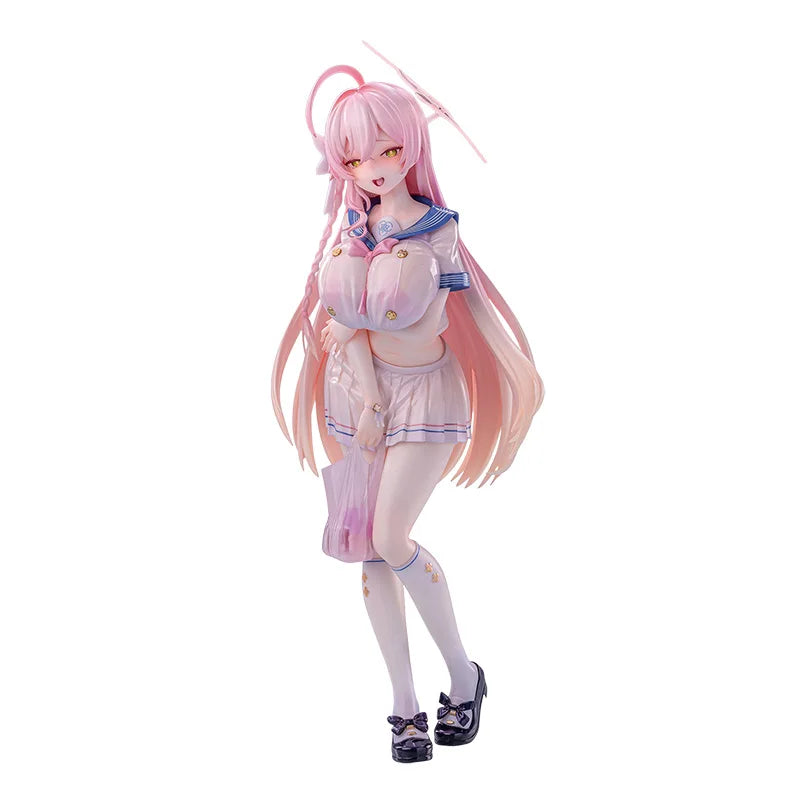 27cm Blue Archive Figure Hanako Urawa Rainy Night Ver. PVC Statue JK School Uniform Anime Girl Model Collectible